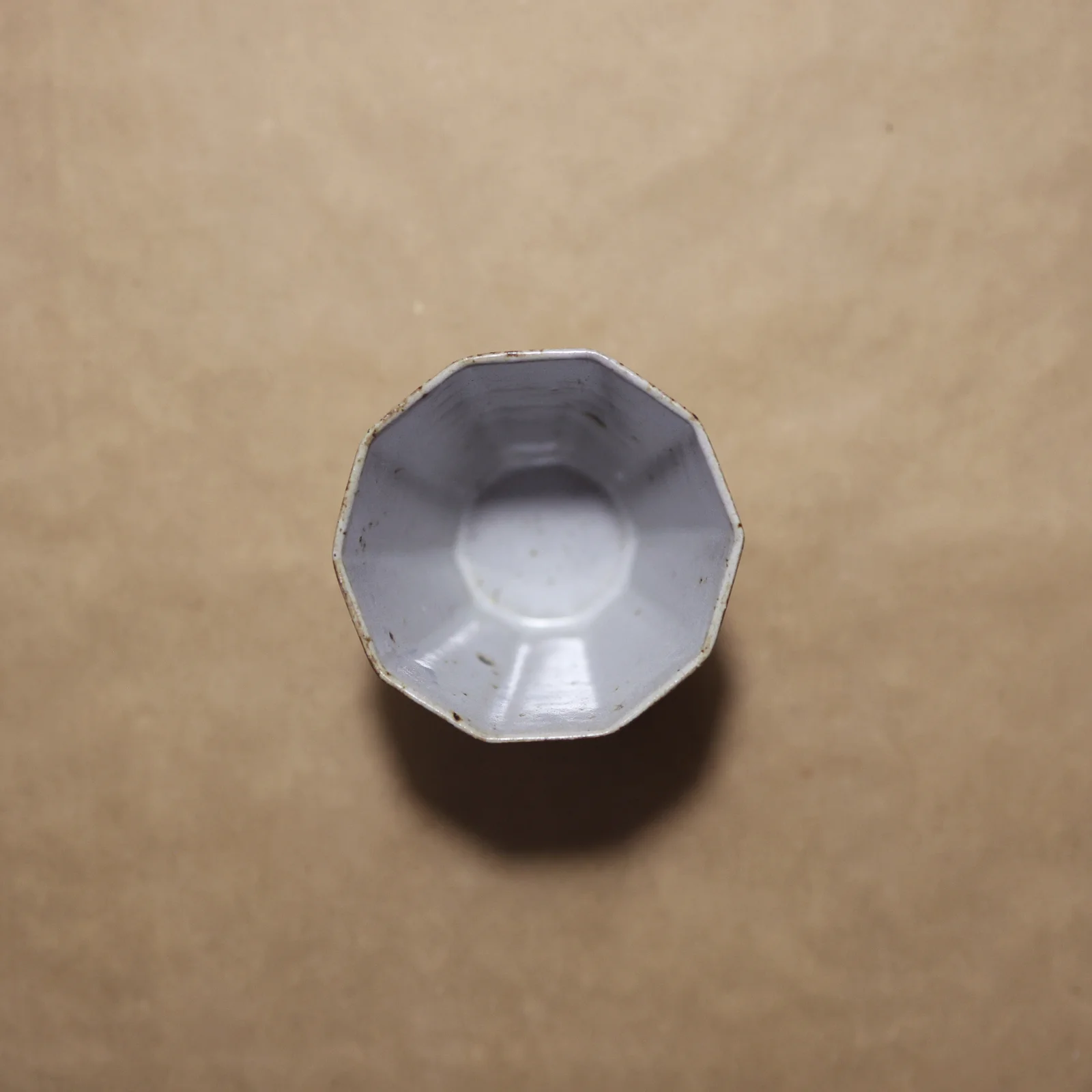 日本关口典孝淡灰色手工茶杯咖啡杯（二件套）